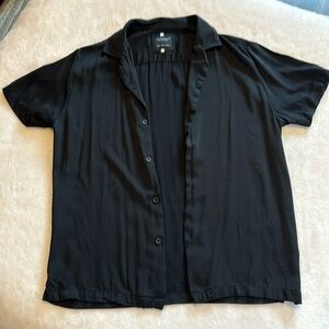 Men’s Black Button Down - Never Worn